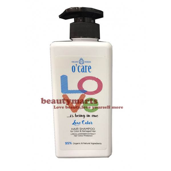 O'CARE Love Color Hair Shampoo (Ideal for Color Hair & Damage Hair)